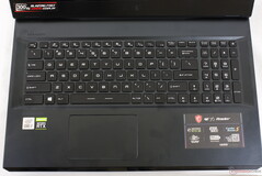 MSI GE76 Raider 11UH - 输入设备