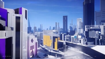 图示:来自 Mirror's Edge Catalyst 的游戏画面截图。