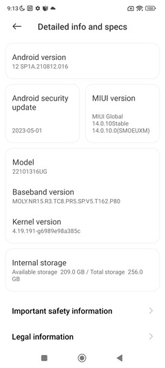 小米Redmi Note 12 Pro+ 5G的软件