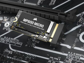 Corsair 为用于联想Legion Go 存储升级的 MP600 Micro 做广告。(图片来源：海盗船）