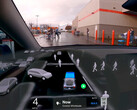 YouTube 上的 AI DRIVR 演示了他使用 FSD v12 运行的特斯拉在 Costo 停车场中轻松自如地导航。(图片来源：YouTube 上的 AI DRIVR）