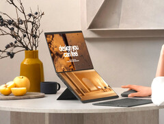 Zenbook Duo(2026)比上一代体积更小,但功能更强大。(图片来源:华硕)