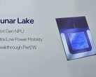 配备封装内 LPDDR5X 内存的 Lunar Lake（图片来源：英特尔）