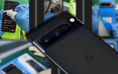 谷歌 Pixel 8 Pro 的更多实拍照片被泄露，似乎来自生产线。(图片来源：Pretend Studio - 已编辑）