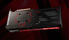 早期评测显示，GeForce RTX 5050 比GeForce RTX 4060 慢。(图片来源：Colorful）