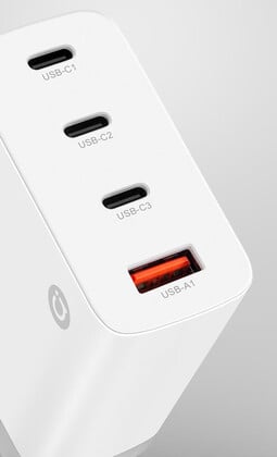 华硕 a bean 100W 充电器接口配置