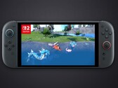 任天堂 Switch 2 上的《口袋妖怪深红》看起来只好些（图片来源：任天堂，经编辑）