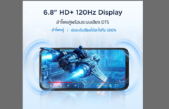 TCL K70 Power 4G 配备 6,500 毫安时电池