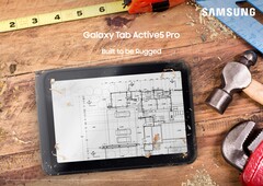 Galaxy Tab Active 5 Pro 是三星新推出的强固型平板电脑（图片来源：三星）