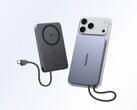 Ugreen MagFlow Air Ultra Slim PB579 移动电源支持 25W 无线充电和 45W USB-C 充电。