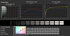 CalMan ColorChecker。灰度