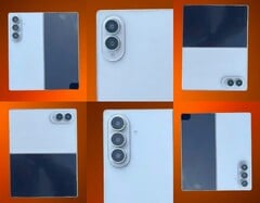 Galaxy Z Fold 8 和 Fold 8 Ultra 的泄露复制品。