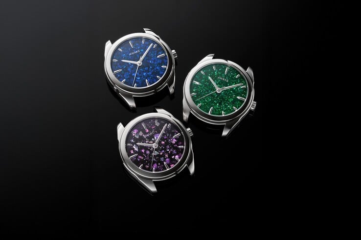 Awake Son Mai Fragments 系列搭载 La Joux-Perret 的 G101 自动机芯（图片来源：Awake）