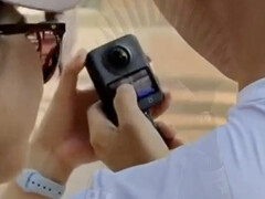 Osmo 360 支持触摸屏手势，可用于浏览镜头和导航用户界面等。(图片来源：via Igor Bogdanov）