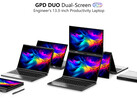 GPD Duo 将采用两块来自三星的 13.3 英寸 OLED 面板（图片来源：GPD）