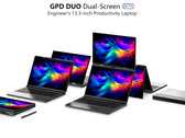 GPD Duo 将采用两块来自三星的 13.3 英寸 OLED 面板（图片来源：GPD）