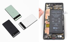 谷歌通过软件更新缩短了部分 Pixel 6a 的电池续航时间(图片来源:Google / iFixit)
