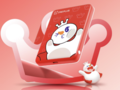 一加磁能卡 Air Snow 王者版在中国首发。(图片来源：奥普商城）