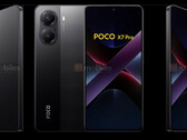 POCO X7 Pro "效果图。(图片来源：91Mobiles）