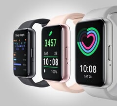 三星Galaxy Fit4的设计似乎在很大程度上沿用了图中所示的Galaxy Fit3的设计。
