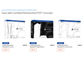 PlayStation Direct 上的索尼认证翻新版 PlayStation 5 游戏机截屏