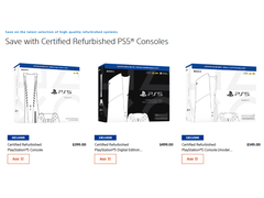 PlayStation Direct 上的索尼认证翻新版 PlayStation 5 游戏机截屏