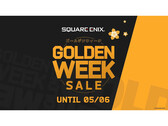 Square Enix 2025 黄金周促销活动的宣传图片，图片下方用粗体字写着黄金周的活动日期。 图片来源：Square Enix)