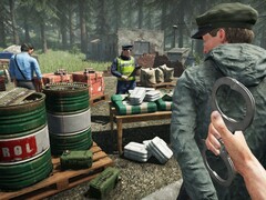 Contraband Police 中的警官和司机。(图片来源:Steam)
