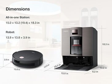 (图片来源：亚马逊上的 Yeedi S20 产品页面）
