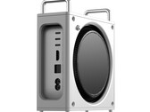 用于 M4 Mac Mini 的 Zeera Macforge 保护壳设计与 Mac Pro 相似。(图片来源:Zeera)