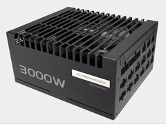 华硕 Pro WS 3000W 白金级 PSU 配备四个 12V-2x6 接口。(图片来源:华硕)