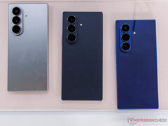 Galaxy Z Fold7 的主要发布颜色。