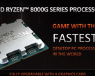 AMD Ryzen 8000G APU 的早期 Geekbench 跑分结果表明其性能得到了很好的提升（图片来源：AMD）