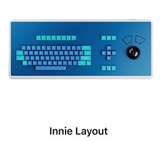Innie 布局就是在节目中看到的布局，但却奇怪地缺少了 Escape 键（图片来源：Atomic）