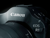 佳能 EOS R1 的特写。 