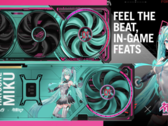 华硕 RTX 5080 ROG Astral 初音未来版：它会唱线圈呜呜曲吗？（图片来源：Videocardz.com）