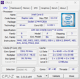 CPU-Z 系统信息：CPU