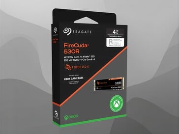 希捷 FireCuda 530R ROG Xbox Ally 固态硬盘（图片来源：希捷）