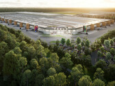 柏林附近的特斯拉千兆工厂--效果图(图片来源:特斯拉)