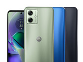 Moto G54 的三种首发颜色。(图片来源：@evleaks）