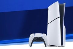 PlayStation 5 主机和 DualSense 手柄。索尼淘汰 PlayStation 光盘的速度并没有我们想象的那么快。