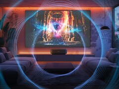 爱普生的 Lifestudio Grand EH-LS670 投影机（如图）比上一代产品进行了多项升级。(图片来源：爱普生）