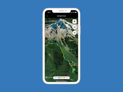 Garmin 的 3D 地图功能(如图)仅适用于 Connect+ 用户。(图片来源:Garmin,已编辑)