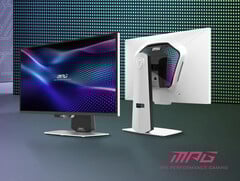 MPG 274URDFW E16M 的 27 英寸 IPS 面板配有 1,152 个 Mini LED 背光区。(图片来源：微星）