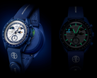 图为 MoonSwatch Mission to Earthphase 月相金 "海狸月 "腕表。(图片来源：Swatch）