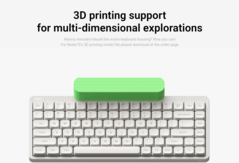 NuPhy Node75 3D 打印配件。(图片来源：NuPhy）