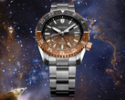 星空背景下的全新精工 Prospex SNR058。(图片来源:@plus9time on Instagram)