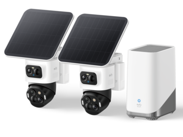 Anker eufyCam S4 户外安全摄像机与 HomeBase S380（图片来源：Anker）