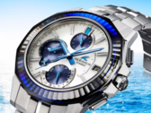 卡西欧 Oceanus Manta OCWS6000PB7A 手表现已在美国上市。(图片来源：卡西欧）