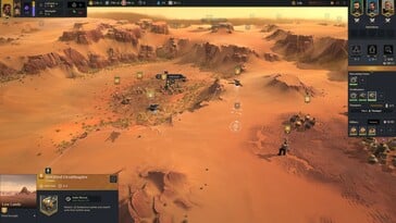 一张展示《Dune: Spice Wars》中战斗场面的图片。